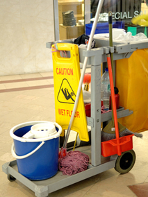 Cleaning Cart - Marble Refinishing in Norwalk, CA